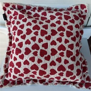 Max Studio Home large Decorative heart design pillow